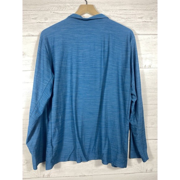 Nike Dri-Fit Long Sleeve Lightweight Quarter Zip Pullover Mens Size Large - Picture 4 of 4